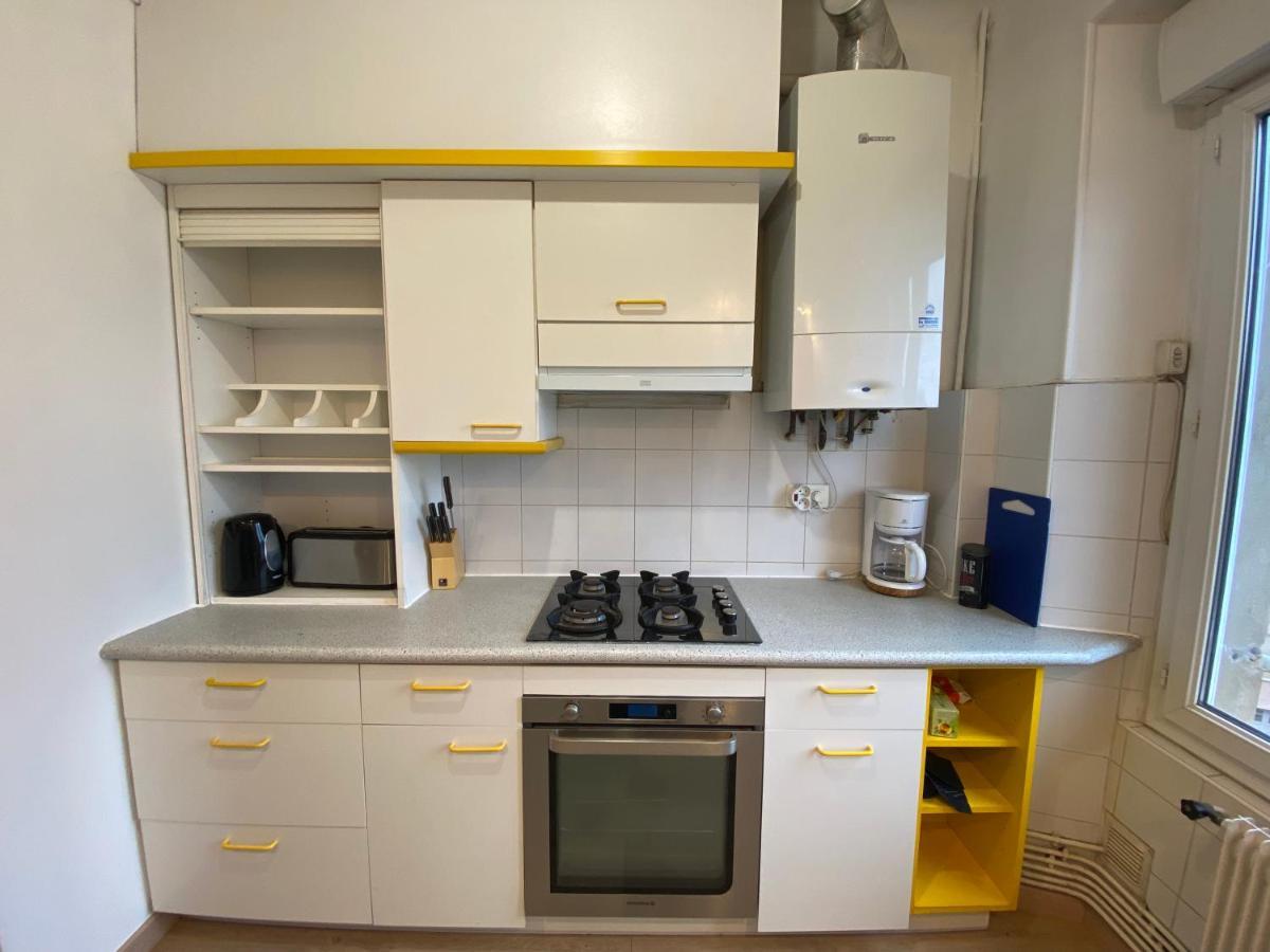 Appartement T4 Cite Cardaillac, Parking Prive, Wifi 로데즈 외부 사진