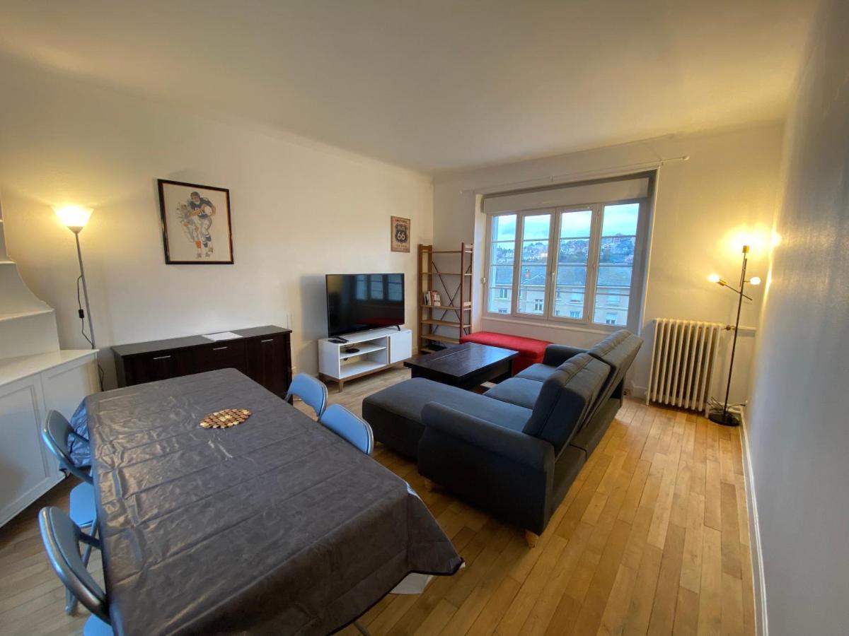 Appartement T4 Cite Cardaillac, Parking Prive, Wifi 로데즈 외부 사진